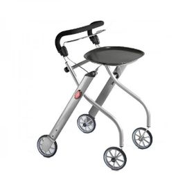 Trust Care Indoor-Rollator Let's Go schwarz/silber