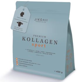 JIKOAII Premium Kollagenpulver SPORT - Kollagen Typ 1, 2 & 3 mit Kreatin, Magnesium, & Vitamin C