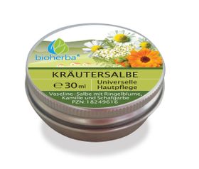 Kräutersalbe mit Ringelblume  Kamille und Schafgarbe 30 ml PZN 18249616