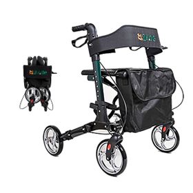 SoNa24 Leichtgewicht Reise Rollator Set Auto, Flug, Zug 3-fach faltbar nur 7,2 kg  | Antar AT51006SN