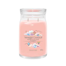 Aromatic candle Signature large glass Watercolor Skies