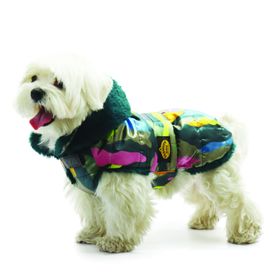 Fashion Dog Hunde-Steppmantel für Malteser - Fantasia - 27 cm