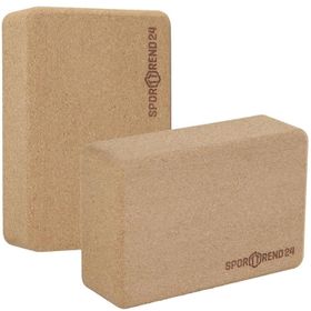 Sporttrend24 Yoga Block Kork