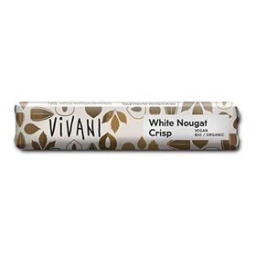 Vivani White Nougat Crisp Riegel - mit Reisdrink