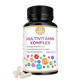 Smart Fasting® Multivitamin Komplex - hochdosiert - Vitamin A-Z & Mineralstoffe + Q10