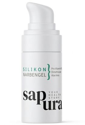 Silikon Narbengel mit Pro-Vitamin B5 & Aloe Vera | sapura