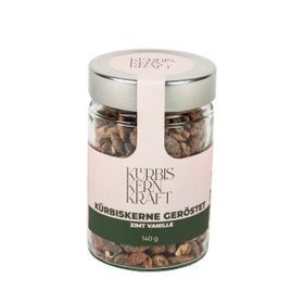 Kürbiskerne geröstet Zimt Vanille – proteinreich – Snack