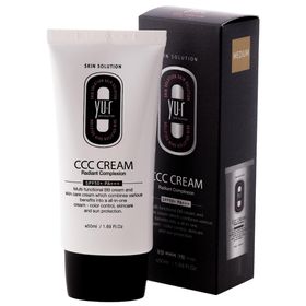 Yu.r CCC Cream – 3-in-1 CC Cream mit UV-Schutz, Tönung & Pflege, (medium)