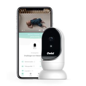 Owlet Care, Babyphone Camera, Smart HD, white