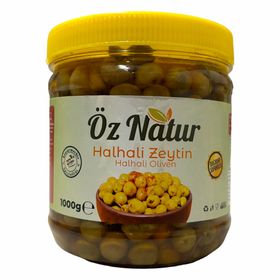 Öz Natur | Hatay Halhali Oliven (eingelegte Kırma Zeytin)