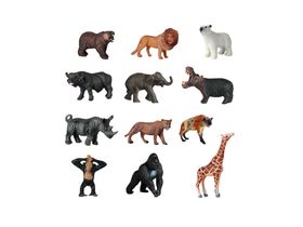 Tribu Box Safari-Tierfiguren mit Lernkarten