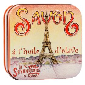 La Savonnerie de Nyons - Metallbox mit Seife - Eiffelturm