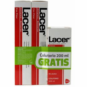 Lacer Duplo Antiplaque Zahnpasta  Mundspülung