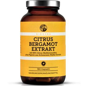QIDOSHA Citrus Bergamot (Zitrusbergamia) Extrakt plus Piperin