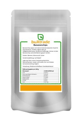 buXtrade Bananenchips