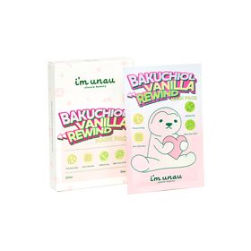 i'm unau Bakuchiol Vanilla Rewind Mask Pack