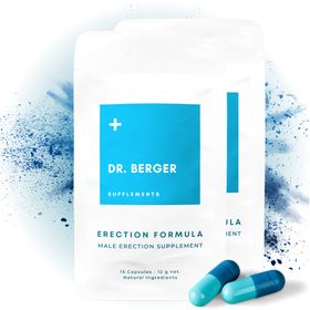 Dr. Berger® Male Formula – Natürliches Potenzmittel für Männer – Alternative zu Viagra und Kamagra