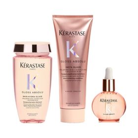 Kérastase Gloss Absolu Set (Bain / Fondant / Drops)