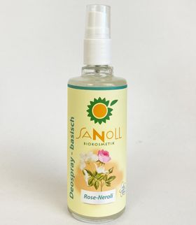 Sanoll Biokosmetik basisches Deo Rose Neroli
