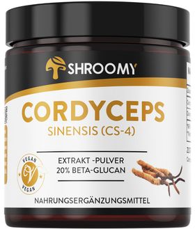 SHROOMY Cordyceps Extrakt Pulver