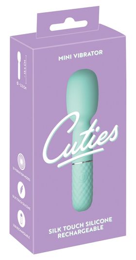 Cuties - Mini Wand Soft - Kompaktvibrator mit Massagekopf