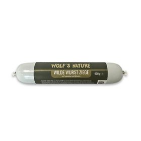 Wolf´s Nature ® Wilde Wurst Ziege für Hunde