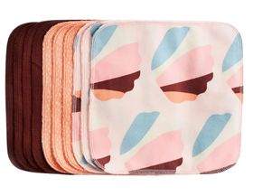 ImseVimse Waschlappen Bio-BW 10er-Set Orange Sprinkle