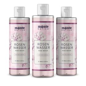 Monte Nativo Rosenwasser – 100% rein für Gesicht & Haar