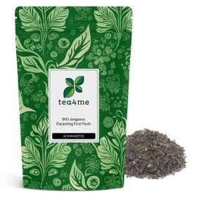 tea4me BIO Jungpana First Flush Schwarztee aus Darjeeling