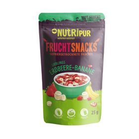 NutriPur gefriergetrocknete Früchte, Erdbeere-Banane