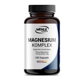 Wehle Magnesium Komplex Bisglycinat, Malat, Citrat