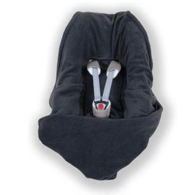 Hoppediz Babydecke Fleece Einschlagdecke für Autositz und Kinderwagen