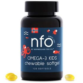 NFO Omega 3 Kids –  Chewables hochdosierte Softgel-Kapseln
