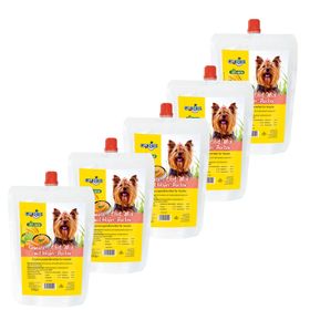 Growie Gemüse-Topper für Hunde - Gemüse-Obst-Mix mit Haferflocken