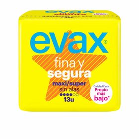 Evax Fina & Segura Maxi Damenbinden Ohne Flügeln 14 Einheiten