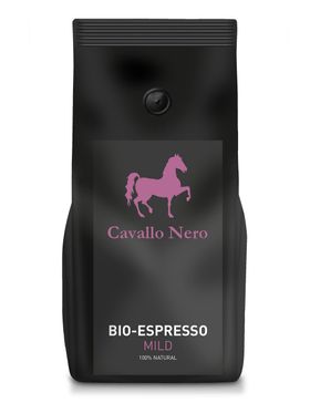 Cavallo Nero Espresso Mild gemahlen Bio