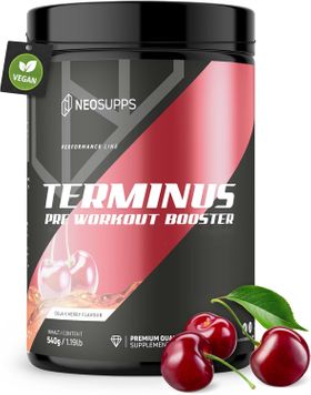 Neosupps Terminus Booster Cola Cherry, Pre Workout Booster mit Koffein
