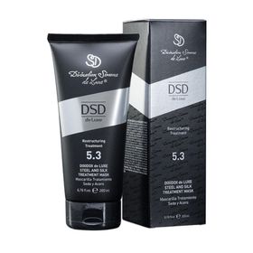 DSD de Luxe 5.3 Steel & Silk Treatment Mask – Reparierende Haarmaske mit Keratin, Seide