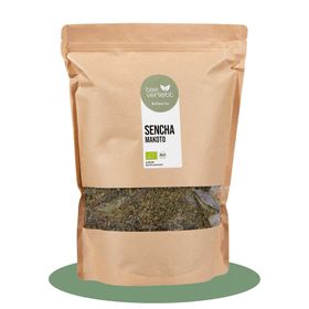 teeverliebt - Sencha Makoto Bio loser Grüntee Großpackung I Mild, weich, für jeden Tag