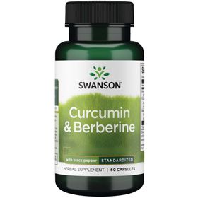 Swanson, Curcumin & Berberine with Black Pepper, Capsules