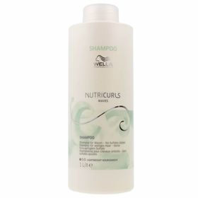Wella NutriCurls Waves Shampoo für lockiges und welliges Haar 1000 ml