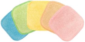 Emma Reinigungstücher Quadrate 5er-Set Bamboo multicolor