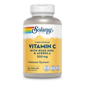Solaray Vitamin C 500 mg mit Hageb & Acero verzög