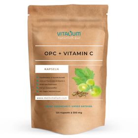 meinVitalium - vegane OPC + Vitamin-C Kapseln