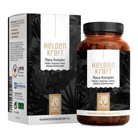 Maca Komplex u.a. mit Tribulus Terrestris, Cordyceps, Bockshornklee - Heldenkraft - NATURTREU®