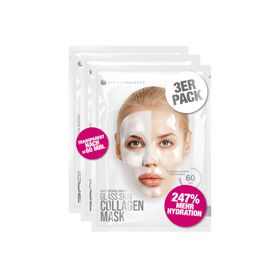 Zoom             Glassskinmask® - 3er Pack - Hydrogel Gesichtsmaske für strahlende Haut