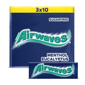 AIRWAVES Multipack Menthol Eucalyptus 3x10 Dragees (1 Packung - Einzelartikel)
