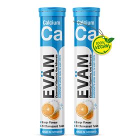 EVÄM Calcium Brausetabletten - 2er Pack
