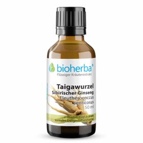 Bioherba Taigawurzel Sibirischer Ginseng Tropfen Tinktur Extrakt