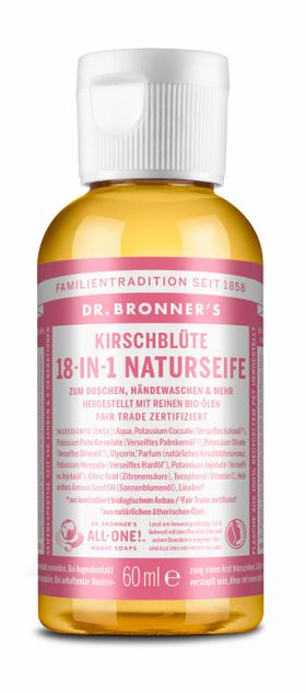 Dr. Bronner's 18-in-1 Flüssigseife Kirschblüte
